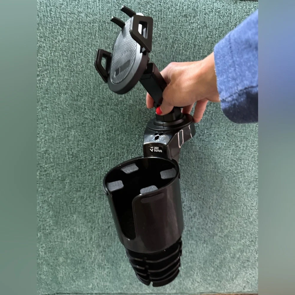 Universal Black Car Cup Phone Holder